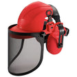 Štít celoobličejový s chrániči sluchu Safetyco 313927