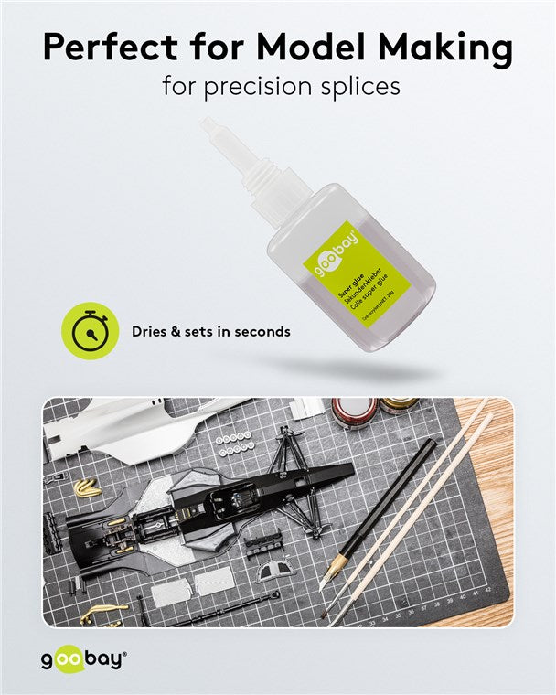 Lepidlo vteřinové GOOBAY Super Glue 20g