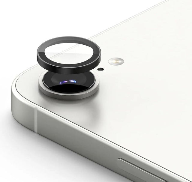 Ochranná folie na objektiv fotoaparátu pro iPhone 16E Black