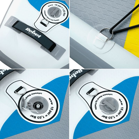 Paddleboard REBEL RBA-4501 White