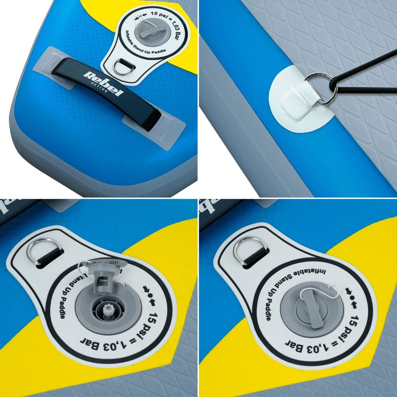 Paddleboard REBEL RBA-4500 Blue