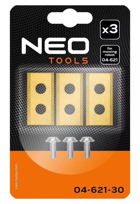 Sada nožů pro robotickou sekačku 04-621 NEO TOOLS 3ks