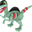 Puzzle 3D dinosaurus 62 dílků