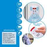 Alarm nástěnný GRUNDIG s PIR 4745