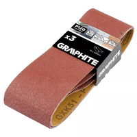 Plátno brusné nekonečný pás 75x533mm P120 GRAPHITE 58T370 3ks