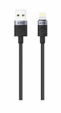 Kabel iPEAX 90010104 USB/Lightning 1m Black