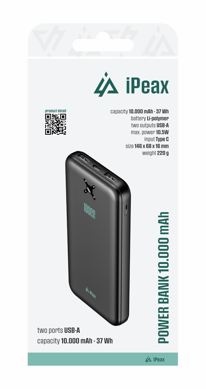 PowerBank iPEAX 90010118 10000mAh
