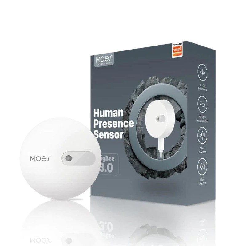 Smart senzor lidské přítomnosti MOES ZSS-LP-HP02 ZigBee Tuya