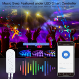 Smart LED pásek 24V RGB MOES LED Light Strip 5m WiFi Tuya