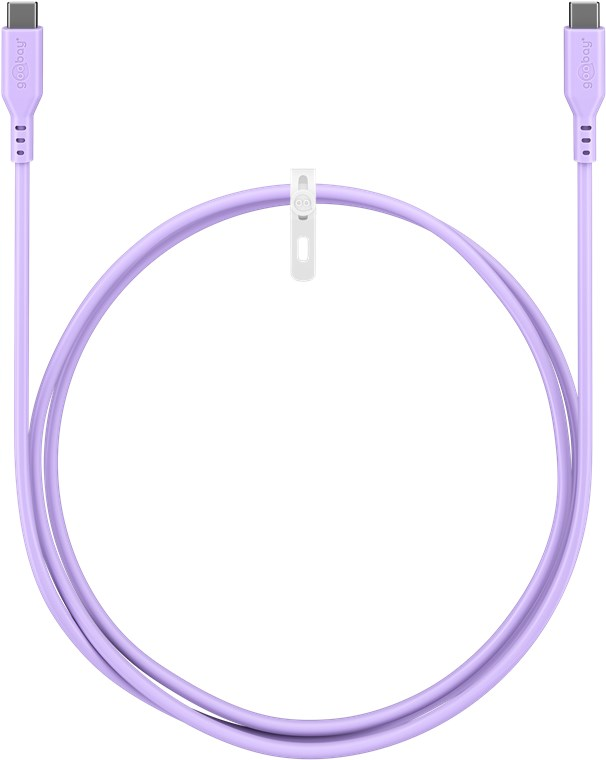 Kabel GOOBAY 77745 USB-C/USB-C 1,5m Purple