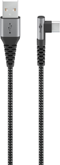 Kabel GOOBAY 64657 USB/USB-C 2m Space Grey/Silver
