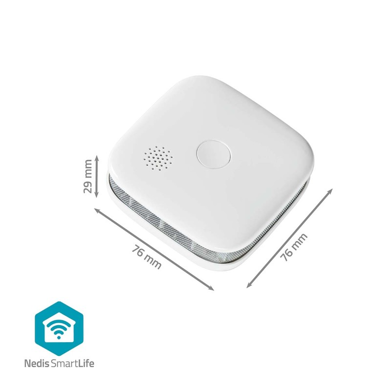 Smart detektor kouře NEDIS WIFIDS21WT WiFi Tuya