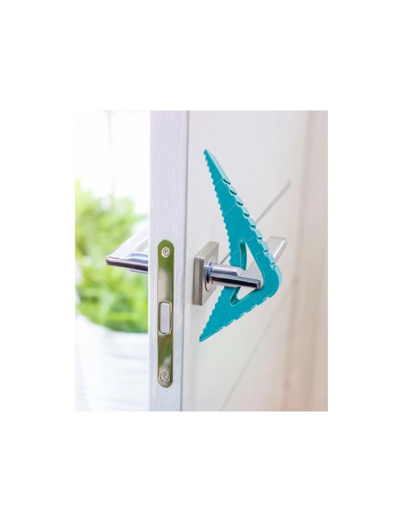 Zarážka do dveří a oken DEBBEX Door Stopper modrá 1ks