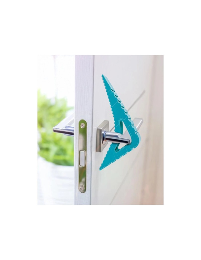 Zarážka do dveří a oken DEBBEX Door Stopper modrá 1ks