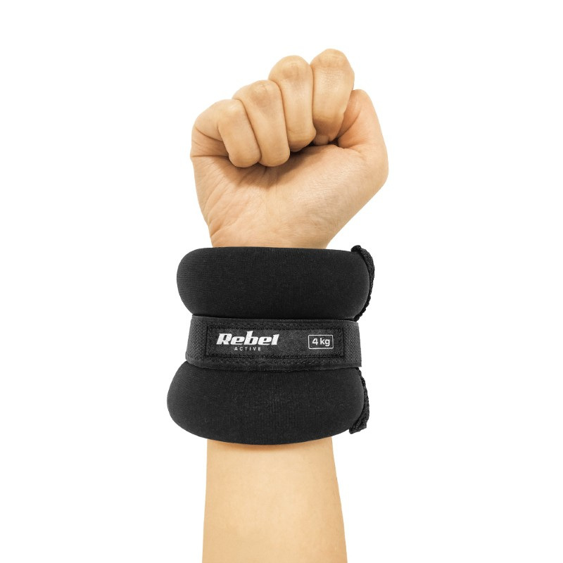 Závaží na kotníky a zápěstí REBEL RBA-3500-4 2x4kg