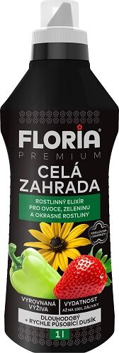 Hnojivo kapalné FLORIA 1l celá zahrada