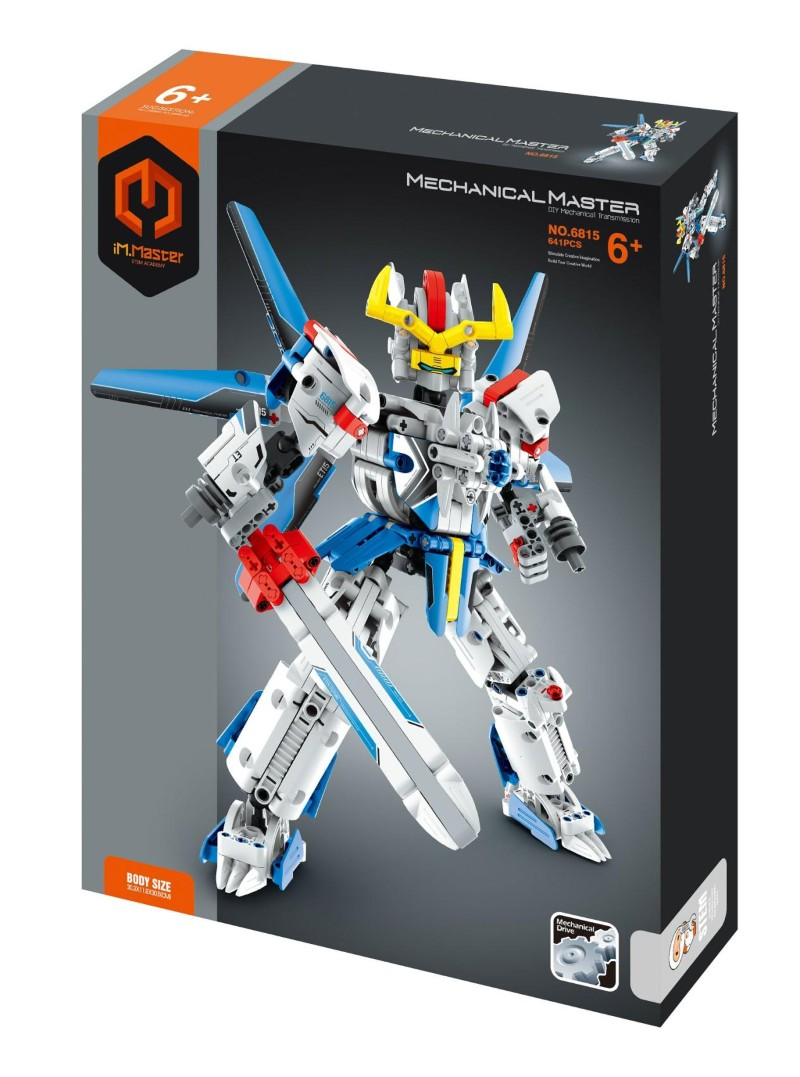 Stavebnice iM.MASTER Bojový robot 641ks