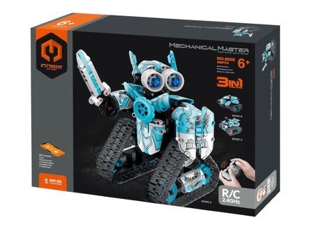 Stavebnice iM.MASTER Programovatelný robot RC 3v1 398ks