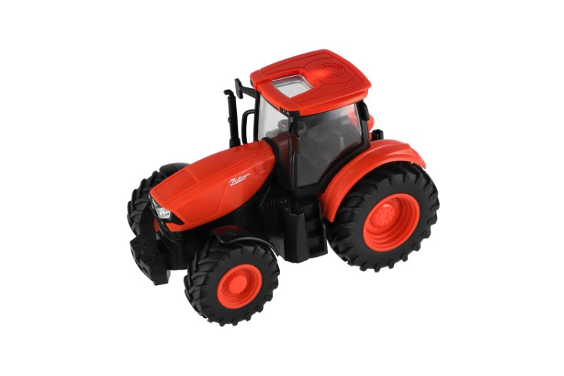 Traktor Zetor RC s vlekem TEDDIES 42cm