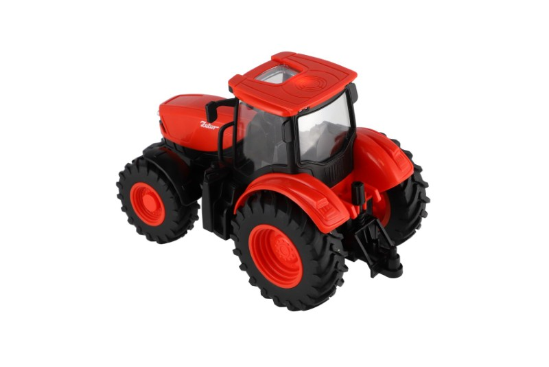 Traktor Zetor RC s vlekem TEDDIES 42cm