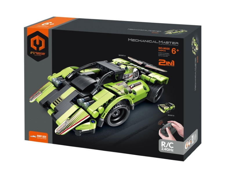 Stavebnice iM.MASTER Auto RC 2v1 335ks