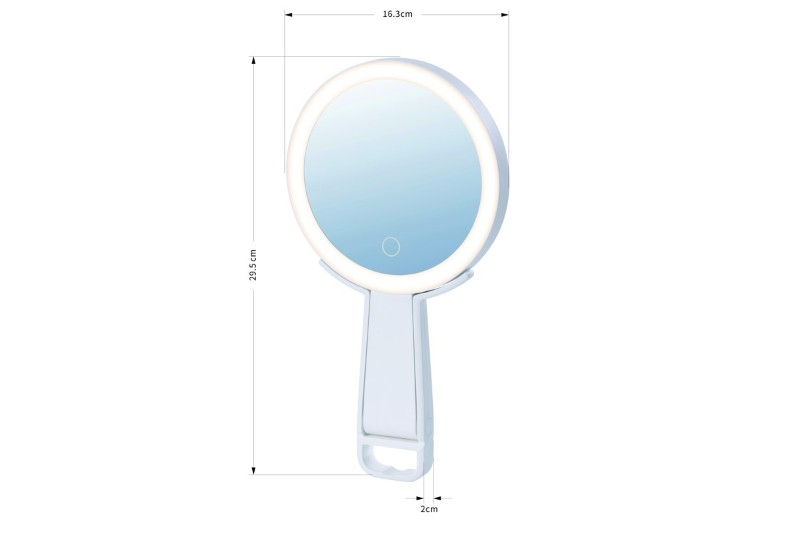 Zrcátko kosmetické IMMAX Sweet Make Up 09103L