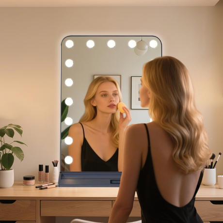 Zrcátko kosmetické IMMAX Hollywood Make Up 09101L