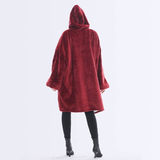 Mikinová deka  4L 10793 Red