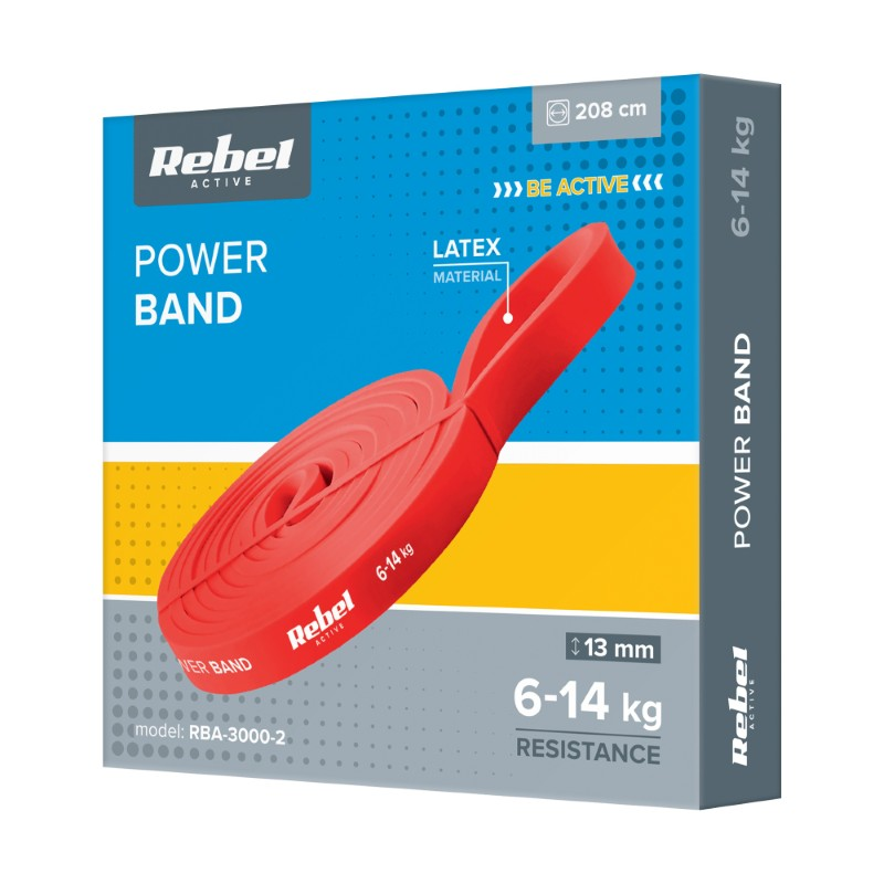Guma posilovací REBEL Power Band PL-2 6-14kg 1ks