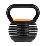 Kettlebell REBEL RBA-2324-9 9kg s nastavením nosnosti