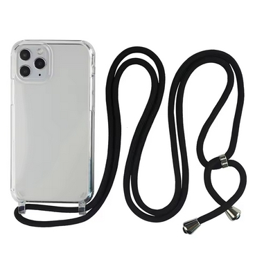 Pouzdro Strap Case pro iPhone 14 Transparent
