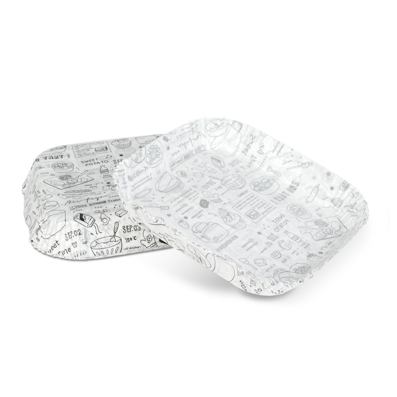Papír na pečení BEWELLO BW1031B do fritézy 23x23cm 50ks
