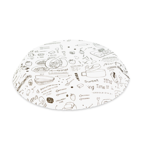 Papír na pečení BEWELLO BW1033A do fritézy 20cm 50ks