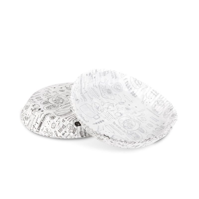 Papír na pečení BEWELLO BW1033A do fritézy 20cm 50ks