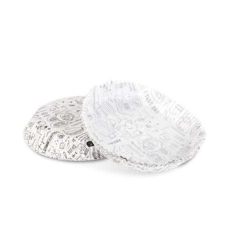 Papír na pečení BEWELLO BW1033A do fritézy 20cm 50ks