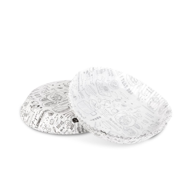 Papír na pečení BEWELLO BW1033A do fritézy 20cm 50ks