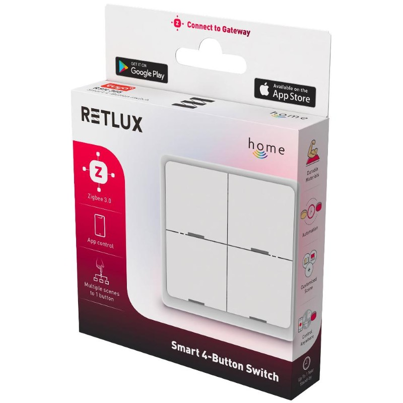 Smart vypínač osvětlení RETLUX RSH 305 ZigBee