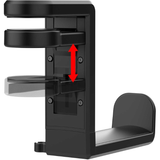 Držák na sluchátka YENKEE YHS 02BK Hinge