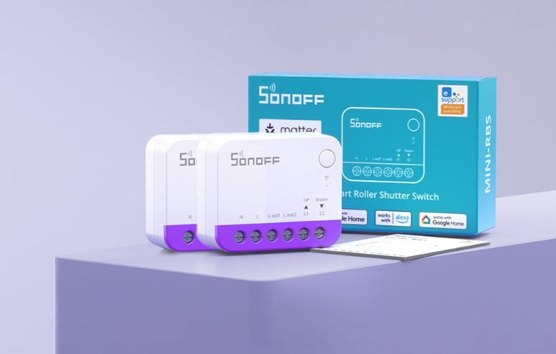 Smart spínač žaluzií a rolet SONOFF MINI-RBS WiFi 2ks