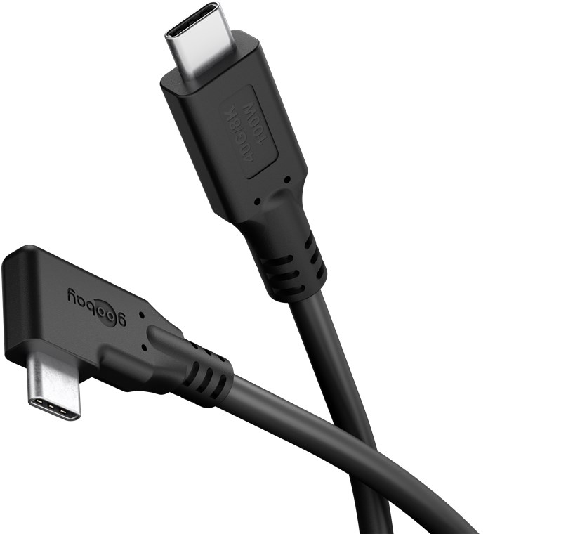 Kabel GOOBAY 79431 USB-C/USB-C 2m Black