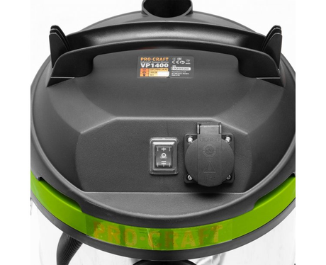 Vysavač průmyslový PROCRAFT VP1400