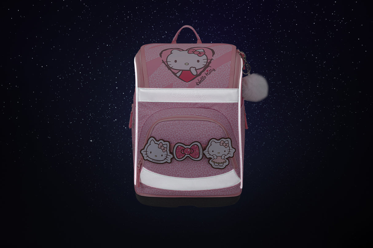 Aktovka školní BAAGL Zippy Plus Hello Kitty Sweet Leopard