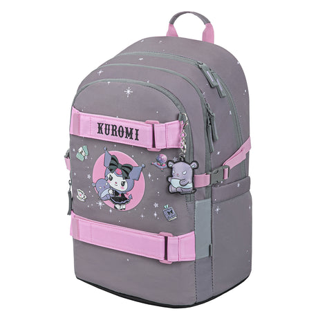 Batoh školní BAAGL Skate Kuromi Grey