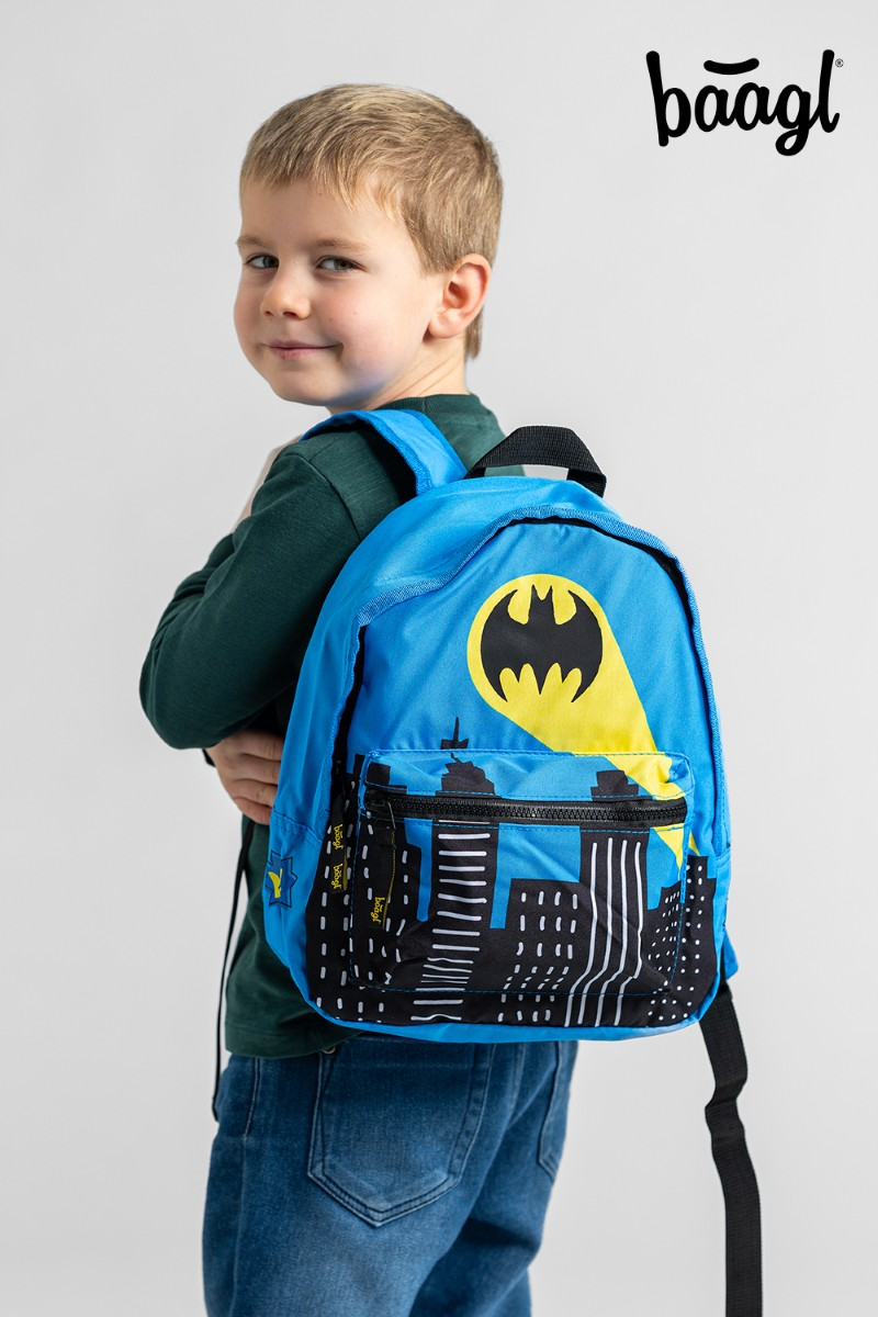 Batoh předškolní BAAGL Batman Blue
