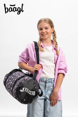 Taška sportovní BAAGL Hoop Kuromi Black
