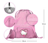 Sáček s kapsou BAAGL Hello Kitty Sweet Leopard