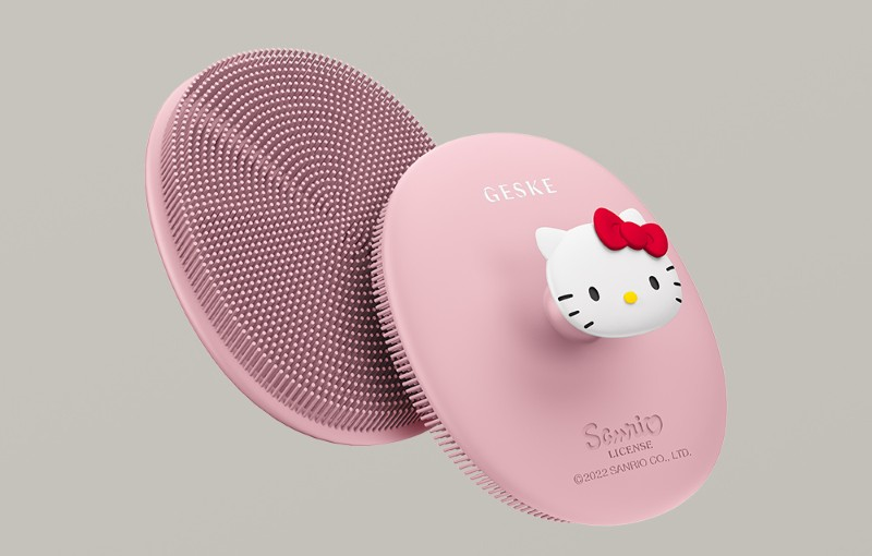 Kartáček na obličej GESKE Hello Kitty 3v1
