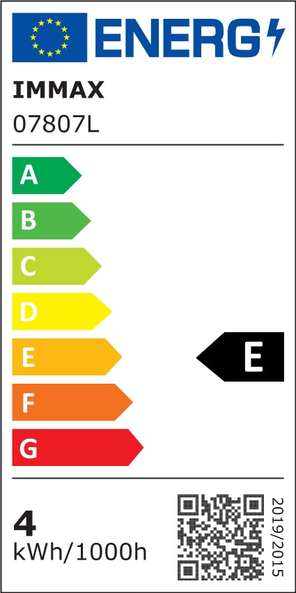 Smart LED žárovka filamentová E14 4W IMMAX NEO 07807L WiFi Tuya