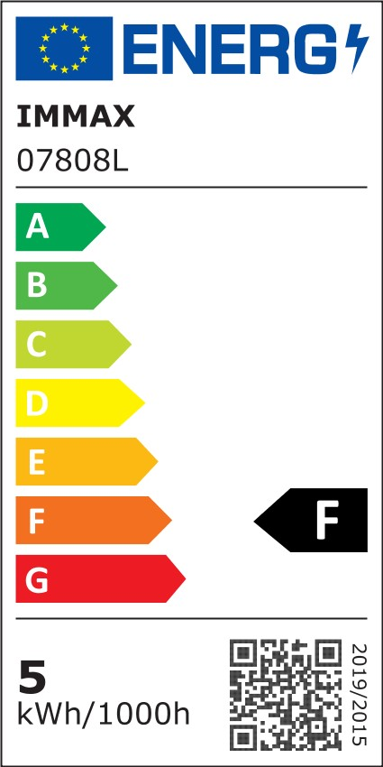 Smart LED žárovka E14 4,8W RGB+CCT IMMAX NEO 07808L WiFi Zigbee Tuya