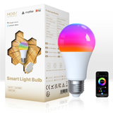 Smart LED žárovka E27 9W RGB CCT MOES MWB-TDA9-RCW-E27 WiFi Tuya